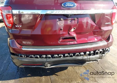 2018 Ford Explorer Xlt 4Wd Xlt из США, поврежденный, VIN 1FM5K8D8XJGB82762